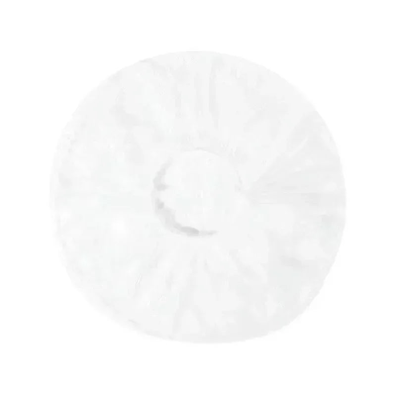 100pcs Disposable Fresh-keeping Cover, Plastic Food Storage Covers, Reusable Bowl Covers Stretch Lids, Elastic Cover Bag - WOF