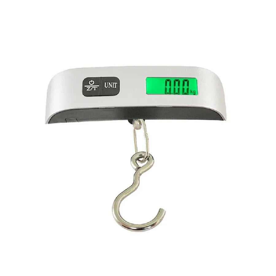 Luggage Scale 110lb 50kg Digital Handheld Portable Hanging Baggage Scale for Travel Suitcase Weight Scale - WOF