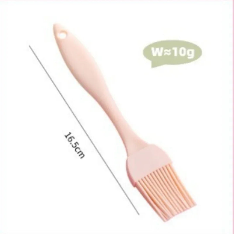 Food Grade Silicone Oil Brush BBQ Barbecue Brush Kitchen Pancake Brush Oil Brush Sauce Brush Kitchen Small Tools - WOF 