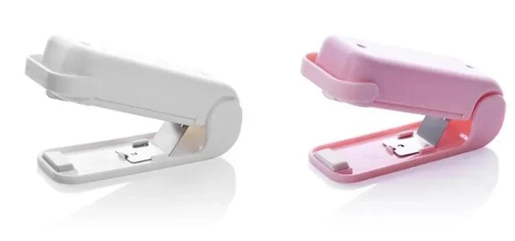 1PC Snack Sealer Mini Heat Bag Sealing Machine Package Sealer Portable Kitchen Thermal Plastic Food Bag Closure Accessories Tool