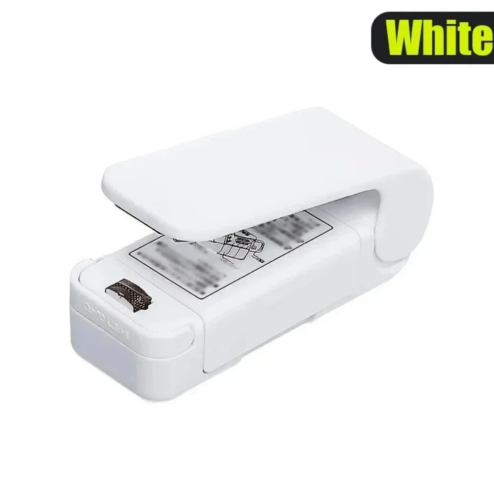 1PC Snack Sealer Mini Heat Bag Sealing Machine Package Sealer Portable Kitchen Thermal Plastic Food Bag Closure Accessories Tool